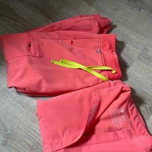 Figs Set in Hot Coral